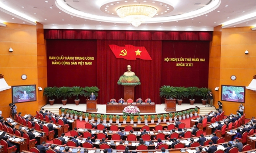 Khai mạc Hội nghị lần thứ mười hai Ban Chấp hành Trung ương Đảng Khóa XIII