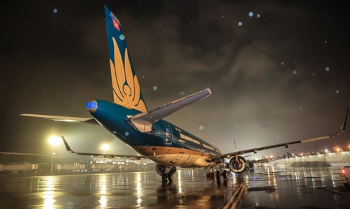 Điều chỉnh lịch bay nhiều chuyến bay do bão Wipha đổ bộ đất liền