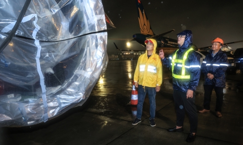 Giao thông cơ bản thông suốt sau ảnh hưởng của bão số 3 