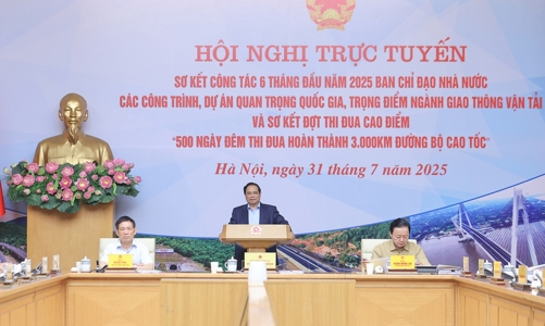 Quyết tâm hoàn thành xây dựng 3.000 km đường bộ cao tốc trong năm 2025
