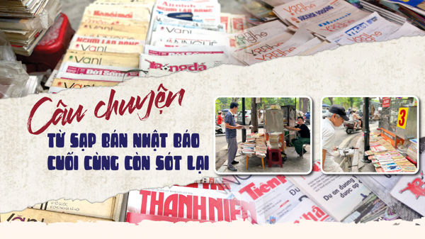 Câu chuyện từ sạp bán nhật báo cuối cùng còn sót lại 