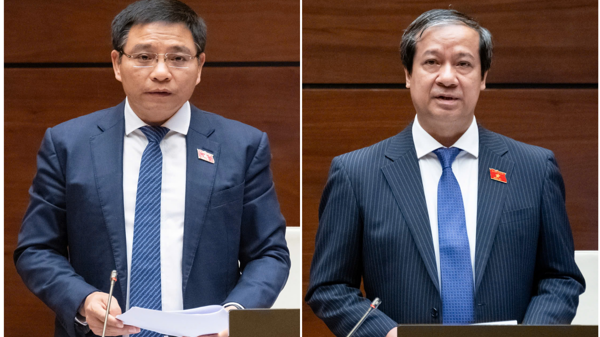 Quốc hội bắt đầu phiên chất vấn Bộ trưởng Tài chính, Bộ trưởng Giáo dục và Đào tạo   