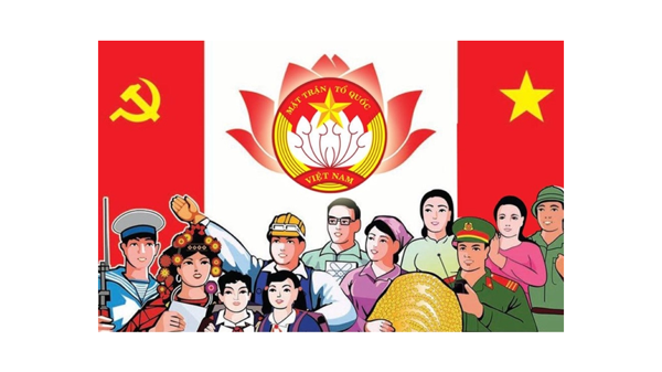 Sáng tác biểu trưng Đại hội đại biểu Đảng bộ Mặt trận Tổ quốc, các đoàn thể Trung ương