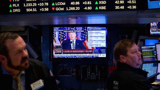 Phố Wall lo ngại khả năng Trump thắng cử