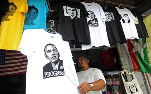 Myanmar “sốt xình xịch” với Obama