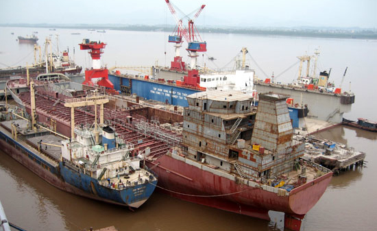 Vinashin công bố lãi khoảng 1.000 tỷ đồng