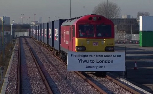 Đi qua 7 nước, tàu hàng Trung Quốc đầu tiên đến London