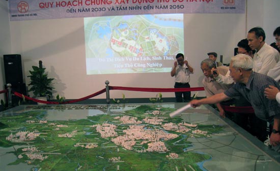 Lấy ý kiến nhân dân về quy hoạch Thủ đô