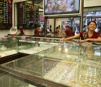 Thị trường vàng bước vào cuộc đua thương hiệu