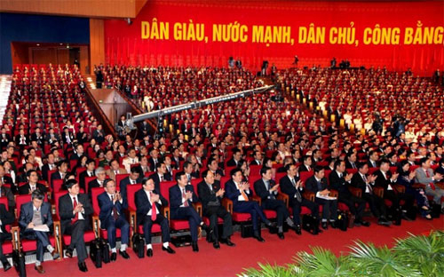 Bỏ phiếu danh sách xin rút đề cử vào Trung ương khóa 12