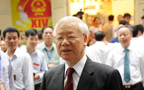 Tổng bí thư: “Mong người trúng cử hết lòng vì nước vì dân”