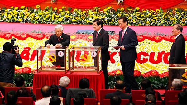 Đã bỏ phiếu bầu Ban Chấp hành Trung ương 12