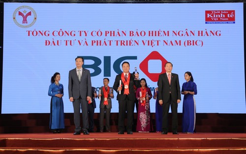 BIC đứng trong Top 100 Thương hiệu mạnh nhất Việt Nam năm 2016