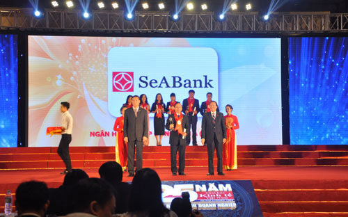SeABank lần thứ 7 nhận danh hiệu Thương hiệu Mạnh Việt Nam
