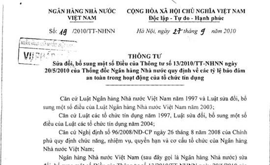 Thời điểm có hiệu lực của Thông tư 19 đã hợp lý?