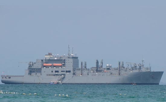 Vinashin sửa chữa tàu hải quân Mỹ