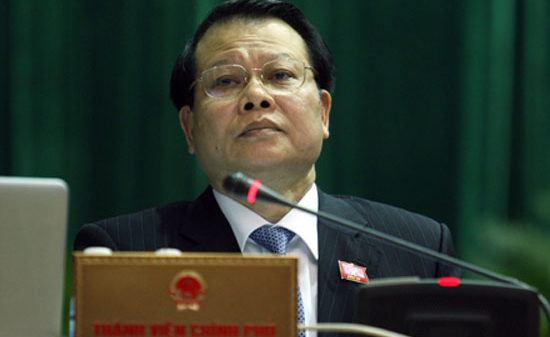 Thay Trưởng ban Chỉ đạo tái cơ cấu Vinashin