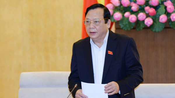Trình miễn nhiệm nhiều ủy viên Thường vụ Quốc hội