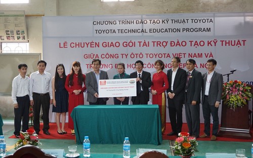 Tiếp tục tổ chức chương trình đào tạo kỹ thuật Toyota