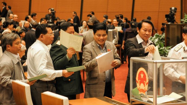 Đại biểu đề nghị chỉ quy định “tín nhiệm” và “không tín nhiệm”