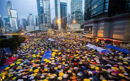 Sinh viên Hồng Kông định tới Bắc Kinh biểu tình