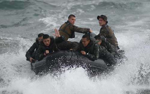 Philippines, Mỹ tập trận ở biển Đông