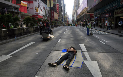 Chính quyền Hồng Kông hủy kế hoạch đàm phán với phe biểu tình