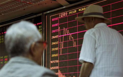 Chứng khoán Trung Quốc giảm phiên thứ 5 liên tiếp