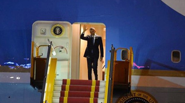 Ông Obama đã tới Hà Nội