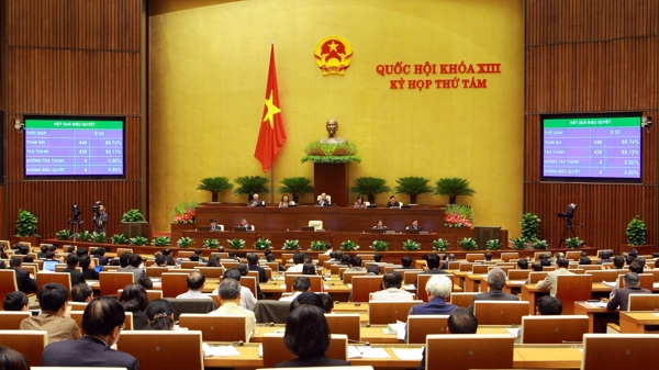 Chính thức luật hóa lấy phiếu tín nhiệm tại Quốc hội