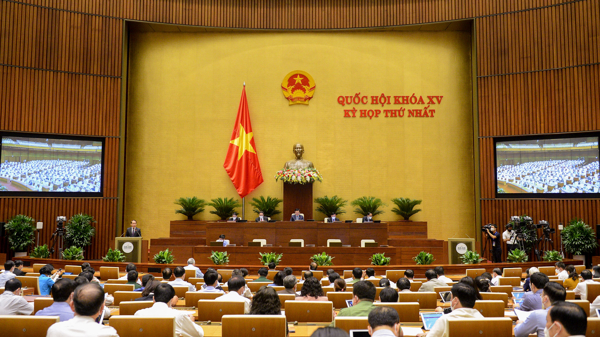 Quốc hội thông qua Nghị quyết về cơ cấu tổ chức của Chính phủ