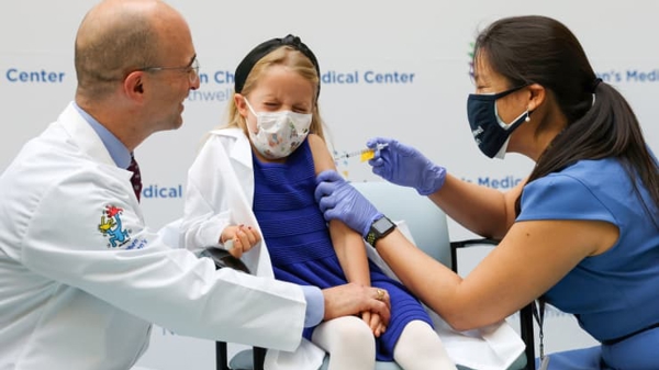 Nghiên cứu: Vaccine Pfizer chỉ hiệu quả 12-45% với trẻ 5-11 tuổi