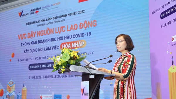 Chủ tịch VBCWE Hà Thu Thanh: Duy trì giá trị bình đẳng giới là kiến tạo cho sự phát triển bền vững