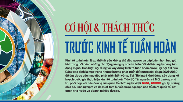 Cơ hội và thách thức trước kinh tế tuần hoàn 