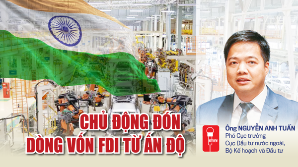 Chủ động đón dòng vốn FDI từ Ấn Độ