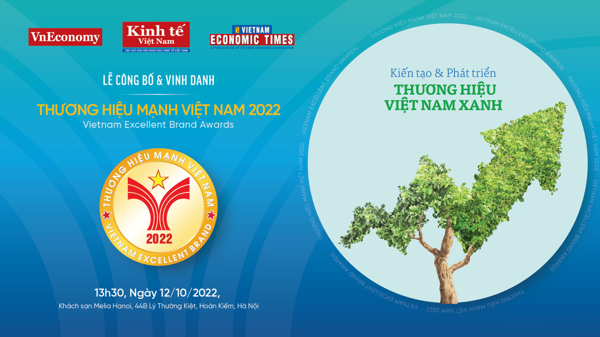 [Trực tiếp] Lễ công bố và Vinh danh Thương hiệu mạnh Việt Nam 2022