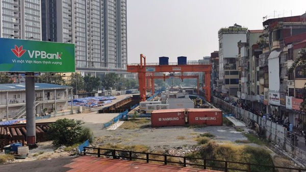 Hà Nội giải ngân hơn 36.000 tỷ đồng, tăng tốc thi công ga ngầm metro Nhổn - ga Hà Nội