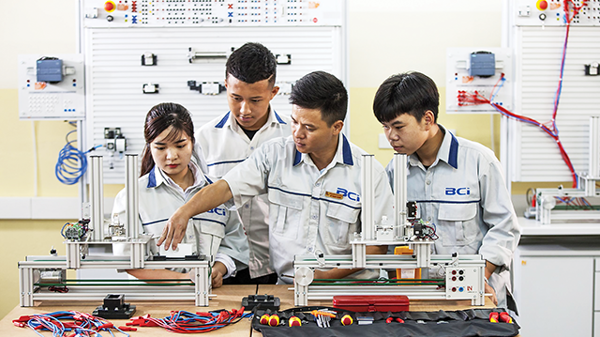 Doanh nghiệp chung sức nâng chất nguồn nhân lực