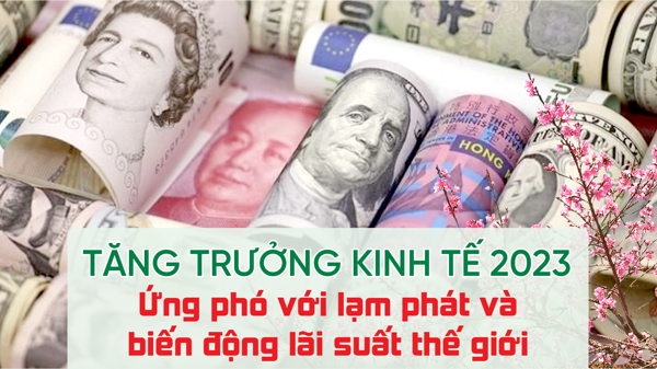Tăng trưởng kinh tế 2023: Ứng phó với lạm phát và biến động lãi suất thế giới