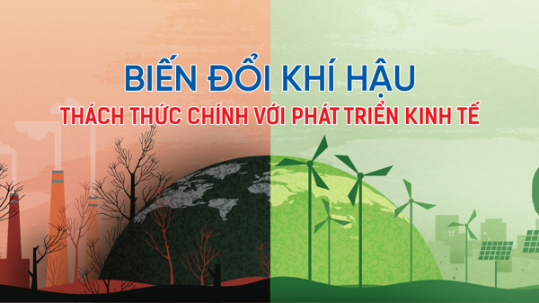 Biến đổi khí hậu: Thách thức chính với phát triển kinh tế