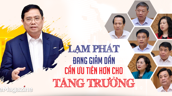Lạm phát đang giảm dần, cần ưu tiên hơn cho tăng trưởng 