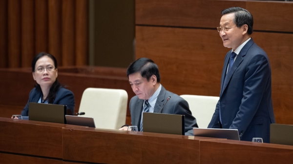 Quốc hội chất vấn Phó Thủ tướng về rủi ro do sở hữu chéo trong hệ thống tài chính, ngân hàng