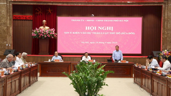 Cần hoàn thiện Dự thảo Luật Thủ đô (sửa đổi) theo hướng cô đọng, khái quát hơn