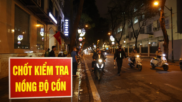 Cấm tuyệt đối lái xe có nồng độ cồn trong máu