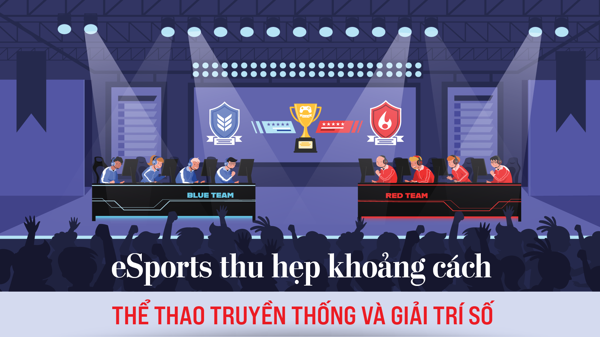 eSports thu hẹp khoảng cách thể thao truyền thống và giải trí số 