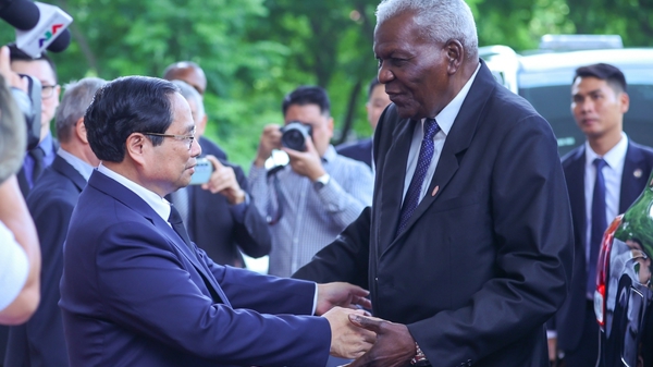 Thủ tướng tiếp Chủ tịch Quốc hội Cuba và Chủ tịch Thượng viện Australia sang dự lễ tang Tổng Bí thư Nguyễn Phú Trọng