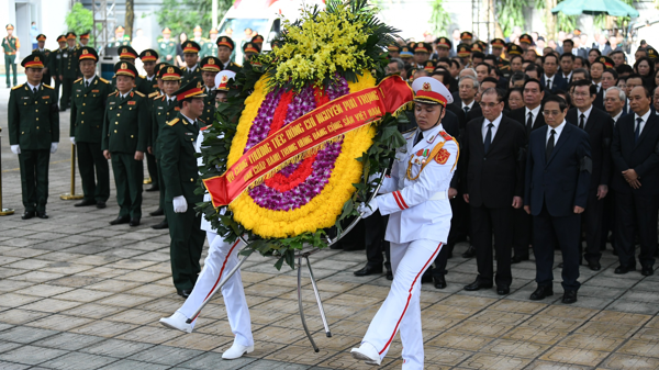 [Phóng sự ảnh]: Lễ viếng Tổng Bí thư Nguyễn Phú Trọng