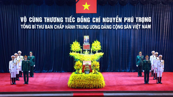 [Trực tiếp]: Lễ truy điệu và an táng Tổng Bí thư Nguyễn Phú Trọng