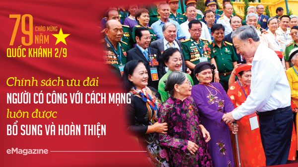 Chính sách ưu đãi người có công với cách mạng luôn được bổ sung và hoàn thiện