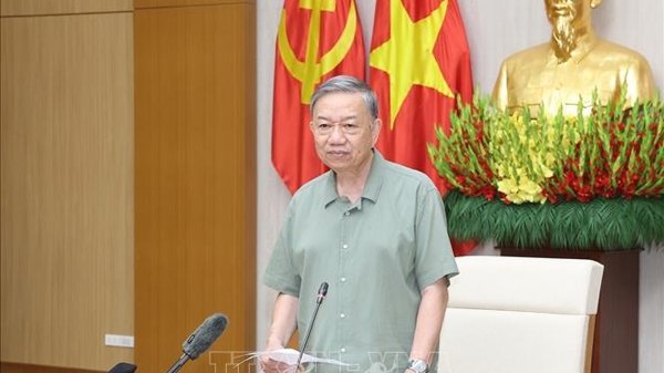 Tổng Bí thư, Chủ tịch nước Tô Lâm kiểm tra công tác phòng, chống lụt bão tại tỉnh Phú Thọ